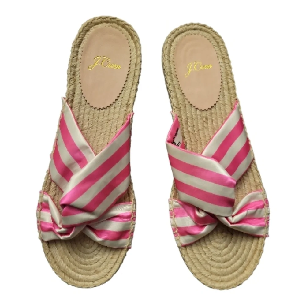 NWT J Crew Striped Flip Flops NWT J Crew Striped Flip Flops main image 3